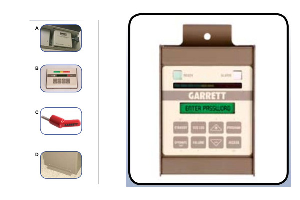 MS3500安檢門結構示意圖