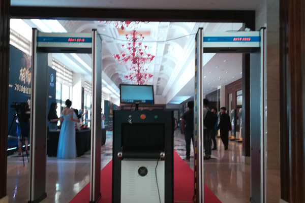 御泥坊采用深圳維和時(shí)代SD-600型金屬探測(cè)門保安全(圖)